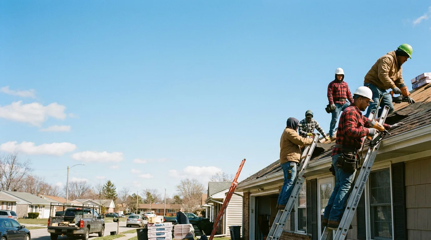 Roofing in Donnellson, IL near me